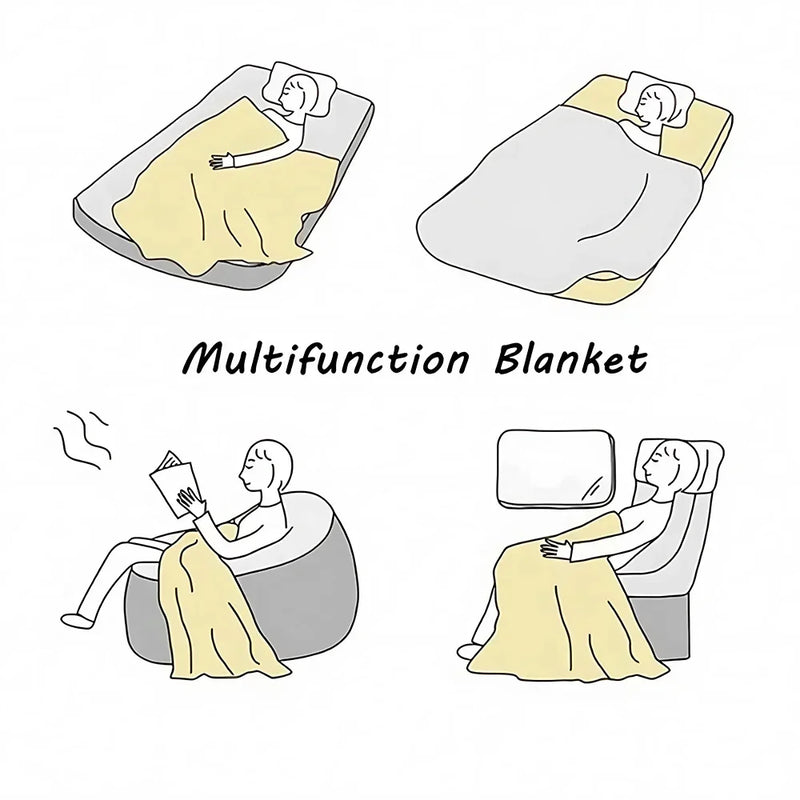 Fallout Vault Boy Plush Blanket - Oversized 200x300cm Ultra-Soft Winter Throw