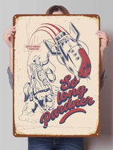 Fallout TV Series Metal Poster - Vault-Tec Gaming Wall Art Decor | Custom Tin Signs for Man Cave