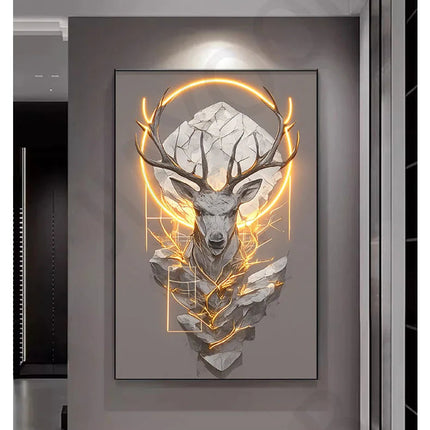 Dlight Decor Reindeer Wall Glow for Luxe Entry Spaces Dlight Decor