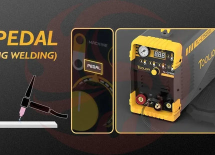 TOOLIOM 3 in 1 Cut/TIG/MMA Welder 50A Air Plasma Cutter 200A TIG and 200A Stick Welder Portable Welding Machine Dual Voltage - Phoenix Fire Art Store