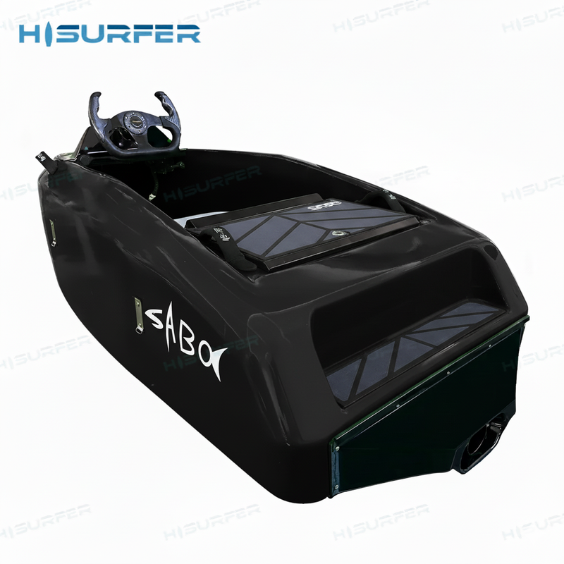Sabo Electric Mini Jet Boat Jet Propulsion Powered Boat 30MPH 72V 71A Battery Jet Boat