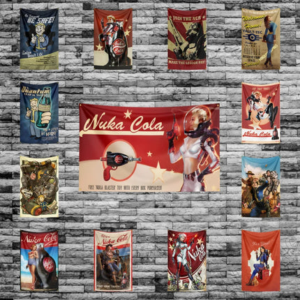 Fallout Flag 3x5ft - Vault-Tec Banner