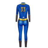 Fallout Vault Jumpsuit Cosplay Costume - Lucy Vault 33, 76, 111 - TV Series Replica for Women & Kids