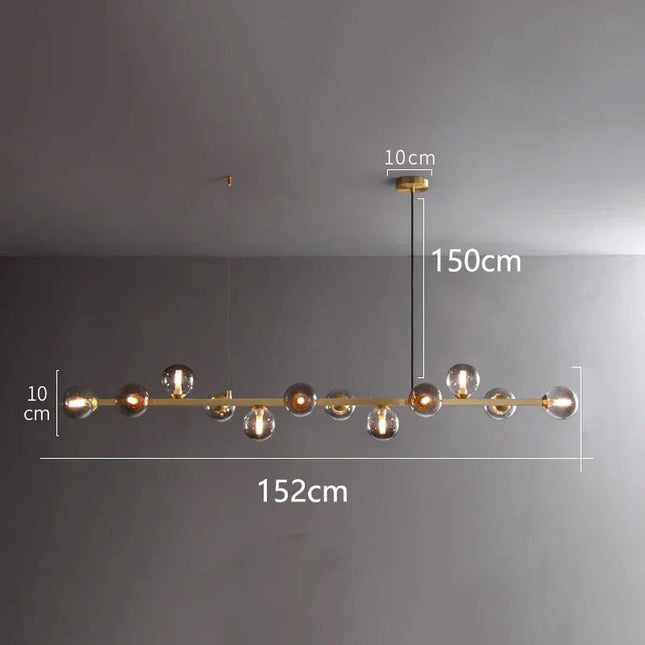 DecorBites™ LED Pendant Chandeliers for Modern Living and Dining Room Lighting Decorbites