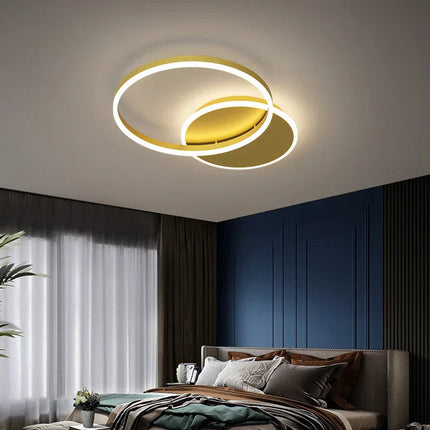 DecorBites™ LED Ceiling Chandelier Rings Pendant Light - Minimalist Home Lighting Decorbites