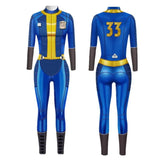 Fallout Vault Jumpsuit Cosplay Costume - Lucy Vault 33, 76, 111 - TV Series Replica for Women & Kids