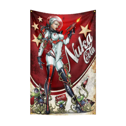 Fallout Flag 3x5ft - Vault-Tec Banner