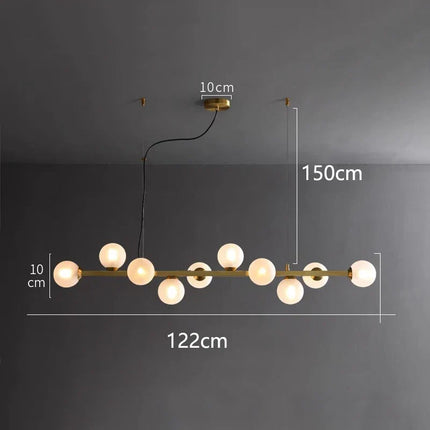 DecorBites™ LED Pendant Chandeliers for Modern Living and Dining Room Lighting Decorbites