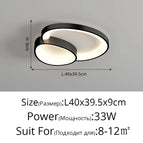 L40cm black / cold light 6000k