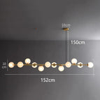12 heads white / APP with RC Dimmable