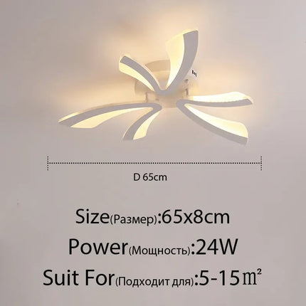 DecorBites™ LED Ceiling Chandelier with Remote Control for Home Décor Decorbites