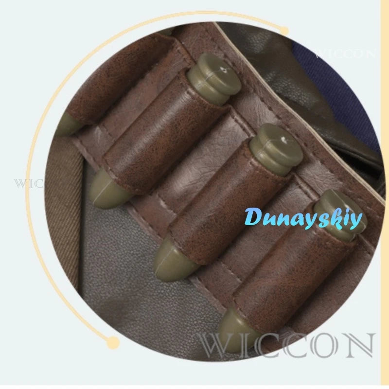 The Ghoul Cosplay Costume - Fallout Cooper Howard Complete Outfit with Hat & Gloves