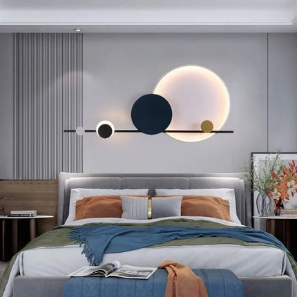 DecorBites™ Art Deco LED Wall Sconce: Modern Lighting for Hotel Restaurant Corridors Decorbites