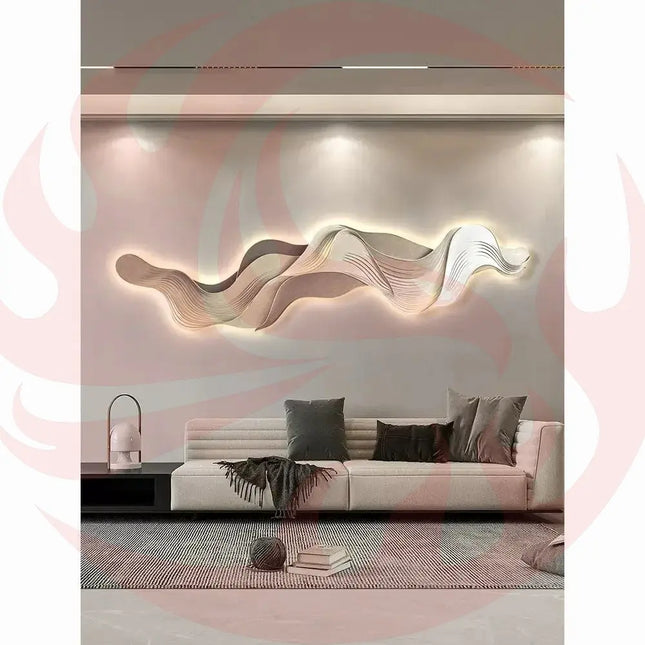 Mountain LED Wall Art - Illuminate Your Adventure - Phoenix Fire Art Store