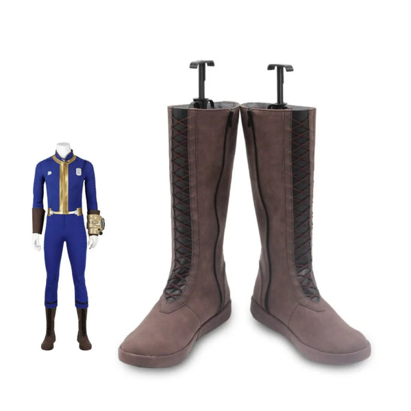 Fallout Game Vault 75 Adult Cosplay Shoes