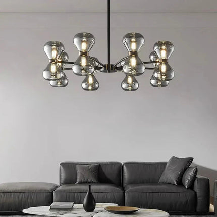 DecorBites™ LED Pendant Chandelier: Stylish Ceiling Lamp for Bedroom, Living Room Decor Decorbites