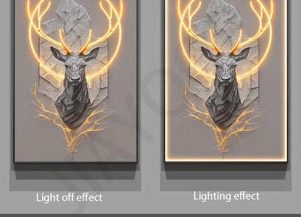 Dlight Decor Reindeer Wall Glow for Luxe Entry Spaces Dlight Decor