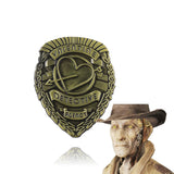 Nick Valentine Detective Agency Brooch - Fallout Cosplay Pin Badge