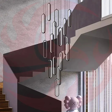 DecorBites™ LED Pendant Chandeliers for Living Room Staircase Indoor Lighting Decorbites