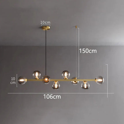 DecorBites™ LED Pendant Chandeliers for Modern Living and Dining Room Lighting Decorbites
