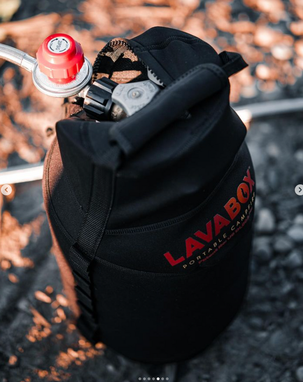 Burt's Tank Top: 10 Pound Propane Tank Insulator and Carrier - Phoenix Fire Art Store