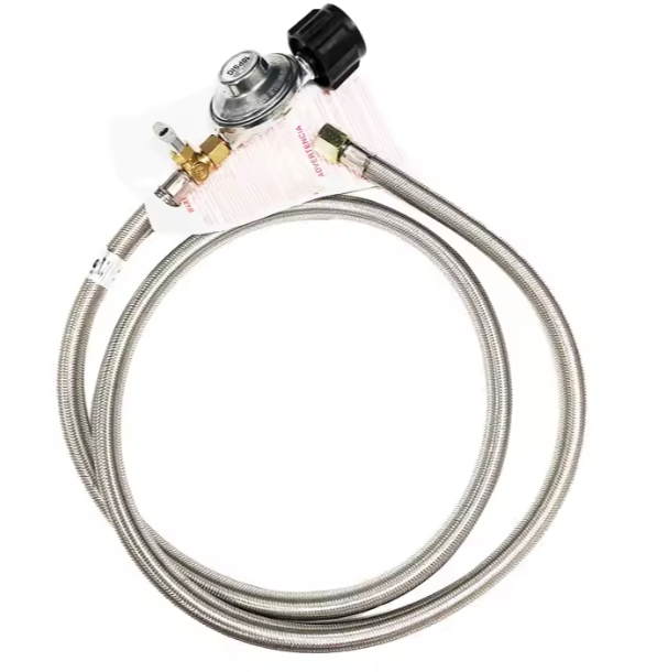 5ft Propane Hose and 20psi Regulator - Phoenix Fire Art Store