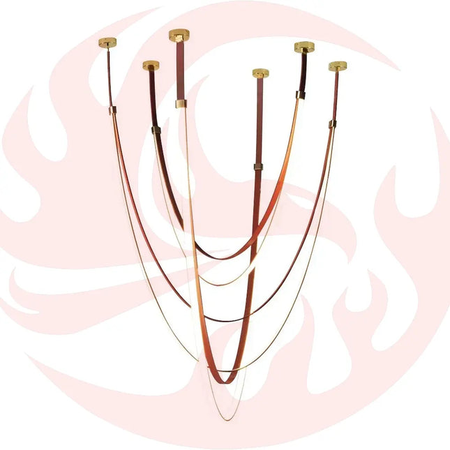 DecorBites™ LED Long Strip Chandelier for Modern Living Room and Villa Decorbites