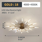 Golden 18 lights / Neutral White