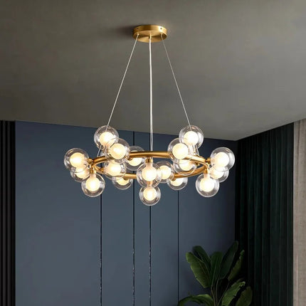DecorBites™ LED Pendant Chandeliers for Modern Living and Dining Room Lighting Decorbites