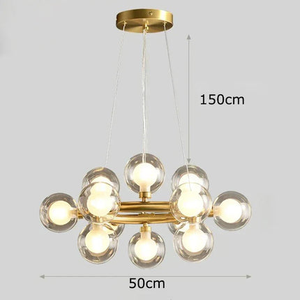 DecorBites™ LED Pendant Chandeliers for Modern Living and Dining Room Lighting Decorbites
