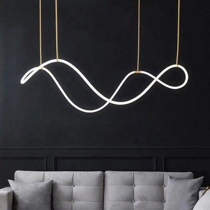 DecorBites™ LED Long Hose Chandelier for Dining Room Kitchen Bar Pendant Lamp Decorbites