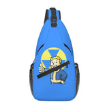 Fallout Vault-Tec Crossbody Sling Bag - Travel Chest Pack for Hiking & Gaming