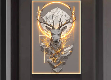 Dlight Decor Reindeer Wall Glow for Luxe Entry Spaces Dlight Decor