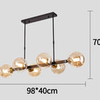 6 heads amber / APP with RC Dimmable