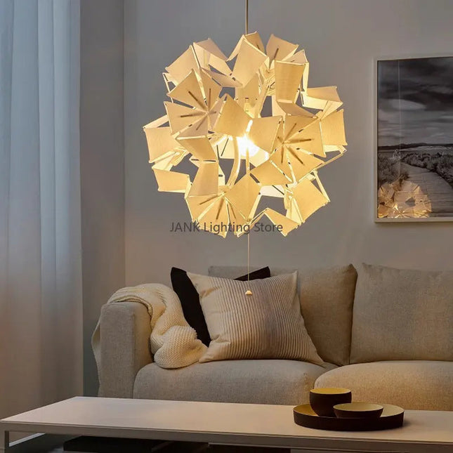 DecorBites™ Luxe Bauhinia Chandelier: Elegant LED Decor for Store, Bedroom & More Decorbites
