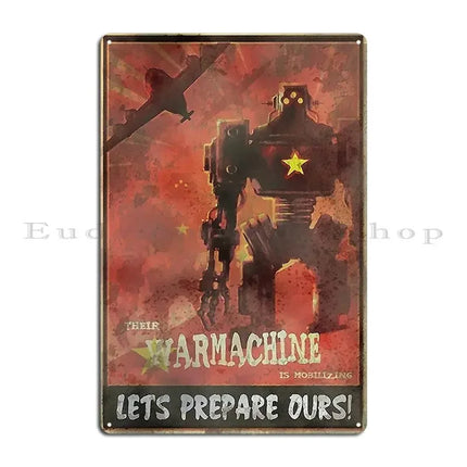 Brotherhood of Steel Metal Sign - Enlist Now Fallout Poster - Exclusive Megapanda687 Design
