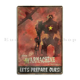 Brotherhood of Steel Metal Sign - Enlist Now Fallout Poster - Exclusive Megapanda687 Design
