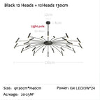 Black12 12Heads 130 / Neutral light