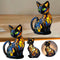 3D Retro Magic Stained Glass Cat Lamp Nightstand LED Multi-Color Cute Gift 2025 - Phoenix Fire Art Store