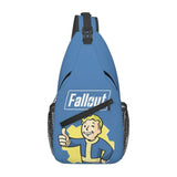 Fallout Vault-Tec Crossbody Sling Bag - Travel Chest Pack for Hiking & Gaming