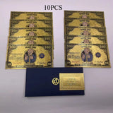 Fallout Vault-Tec $100 Gold Banknote - Game Currency Collectible