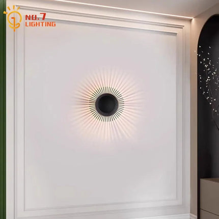 DecorBites™ LED Aluminum Wall Lamp: Modern Minimalist Art Decor for Living Bedroom Hotel Decorbites