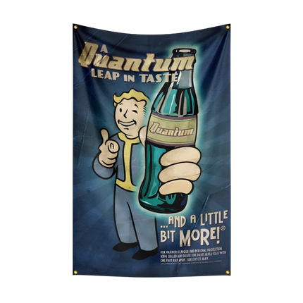 Fallout Flag 3x5ft - Vault-Tec Banner