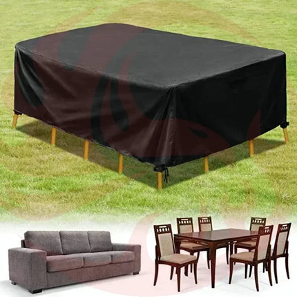 80 Size Outdoor Furniture Cover Rain, Dust, Wind And Uv Proof Oxford Garden Patio Furniture Cover - Phoenix Fire Art Store