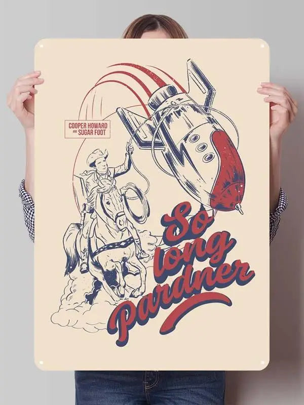 Fallout TV Series Metal Poster - Vault-Tec Gaming Wall Art Decor | Custom Tin Signs for Man Cave