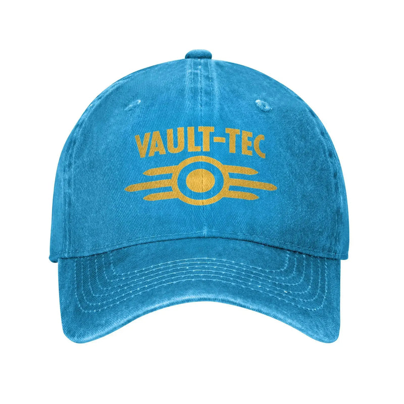 Vault-Tec Logo Fallout Baseball Cap - Unisex Gaming Hat