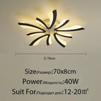 Black 70cm 5 Heads / RC With Dimmable