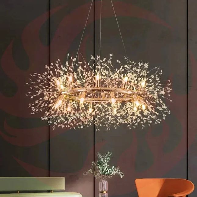 DecorBites™ LED Pendant Chandeliers for Modern Living and Dining Room Decor Decorbites