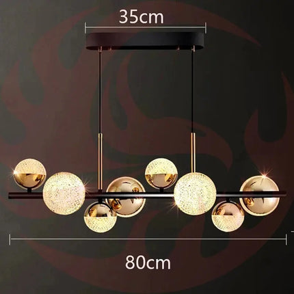 DecorBites™ LED Pendant Chandelier Light for Modern Living and Dining Room Decor Decorbites