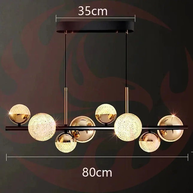 DecorBites™ LED Pendant Chandelier Light for Modern Living and Dining Room Decor Decorbites